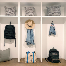 mudroom organization solutions